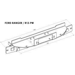 Nosač vitla Ford Ranger
